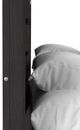 Elements International Tobias Black Queen Panel Bed-3