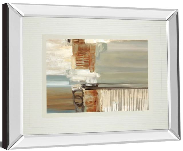 Classy Art Chiffon by Cat Tesla Mirror Framed Wall Art-1