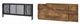ACME Furniture Winam Antique Oak Coffee Table with Black Base-4