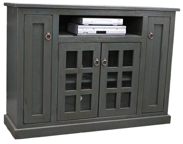 American Heartland Manufacturing Rustic Tall TV Stand-0