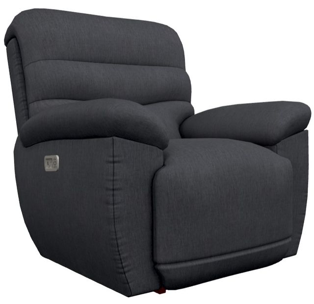 La-Z-Boy® Joshua Midnight Power Rocking Recliner with Headrest-0
