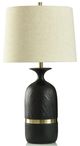 Stylecraft Satin Black 34" Table Lamp-0