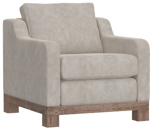 International Furniture Direct Samba Ivory/Sand Drift Accent Chair-0