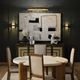 Harp & Finial® Spencer 2-Piece Gray/Linen Dining Chair Set-3