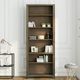 Legends Home Joshua Creek Barnwood 84” Bookcase-1