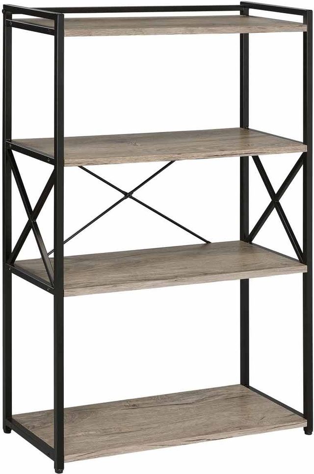 Steve Silver Co. Corday Black/Gray Bookcase-1