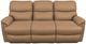 La-Z-Boy® Trouper Fawn Power Reclining Sofa with Headrest-1