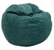 CordaRoy's® Green Sueded Denim Full Bean Bag-0
