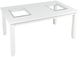 Jofran Inc. Urban Icon White Extension Dining Table-3