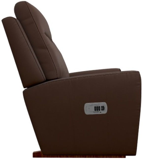 La-Z-Boy® Kodie Chestnut Power Rocking Recliner with Headrest-3