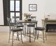 ACME Furniture Landis 2-Piece Gray/Gunmetal Counter Chair Set-2