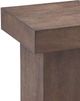 Basset Mirror Padula Dark Brown Small End Table-4