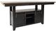 Jofran Inc. Madison County 7-Piece Vintage Black 42" Dining Set-2