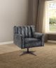 ACME Furniture Brancaster Vintage Black Leather Office Chair-1