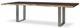 Century® Details Live Edge Edgeworks Clear/Gray Guanacaste Slab Dining Table-0