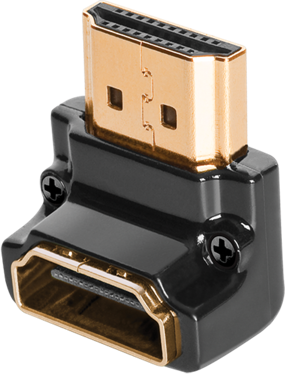 AudioQuest HDMI 90 Degree Narrow Adaptor Right Angle Adaptor