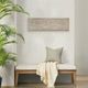 Olliix by Madison Park Laurel Branches Natural Carved Wood Panel Wall Decor-5