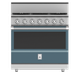 Hestan® KRG Series 36" Pacific Fog Pro Style Natural Gas Range-0