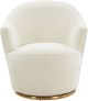 TOV Furniture Skyla Cream Swivel Accent Chair-3