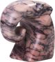 TOV Furniture Marble Pink Elephant Statue-4