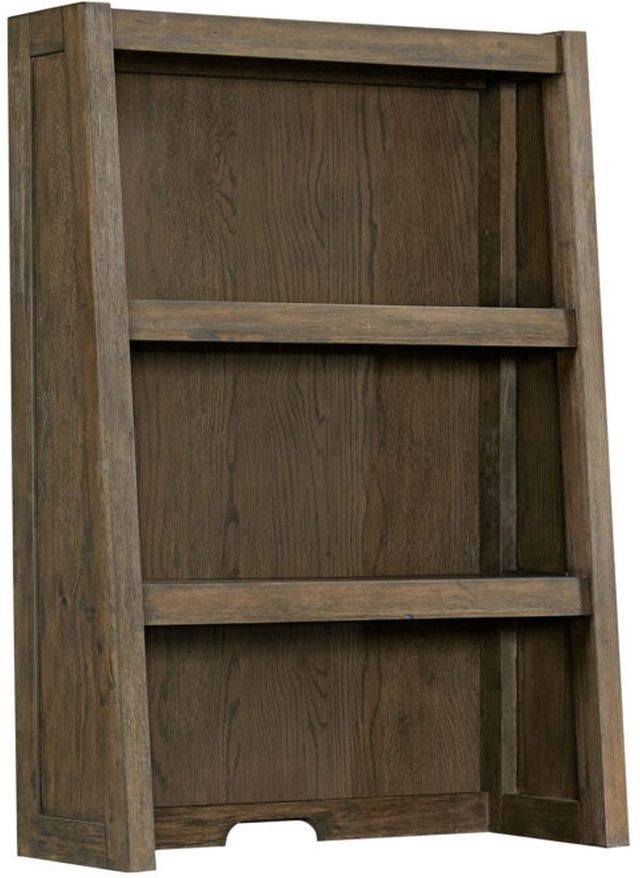 Intercon Preston Weathered Vintage Oak 48" Bunching Bookcase-0