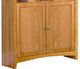 Archbold Furniture Customizable Alder 36" x 84" Bookcase with Doors-1
