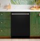Cafe™ 24" Fingerprint Resistant Matte Black Top Control Built In Dishwasher with Ultra Wash Top Rack-4