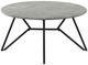 Coaster® Hadi 3-Piece Cement Occasional Table with Gunmetal Base Set-4
