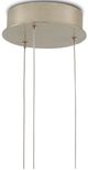 Currey & Company Piero Multi-Drop Painted Silver/White Pendant Lighting-2