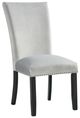 Elements International Valentino 5-Piece Black/Gray/White Dining Set-5