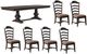 Liberty Furniture Paradise Valley 7-Piece Saddle Brown/Tobacco Rectangular Dining Table Set-0