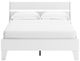 Signature Design by Ashley® Socalle White Full Platform Panel Bed-1