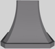 Vent-A-Hood® Designer Series 36" Gunsmoke Island Range Hood-0