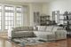 Benchcraft® Next-Gen Gaucho 5-Piece Gray Right-Arm Facing Sectional and Chaise-1