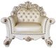 ACME Furniture Vendome Antique Pearl/Champagne Chair with Pillow-3