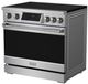 Thor Kitchen® Gordon Ramsay 36" Stainless Steel Freestanding Pro Style Induction Range with Tilt Panel Touch Control in Stainless Steel-2