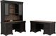 Liberty Furniture Meritage 5-Piece Aged Charcoal/Caramel Junior Executive Set-0