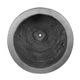 A & B Home Black Ridged Round Planter -2