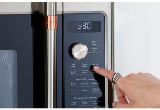 Café™ 1.7 Cu. Ft. Stainless Steel Over The Range Microwave-4