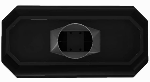 Vent-A-Hood® Designer Series 60" Black Island Range Hood-3