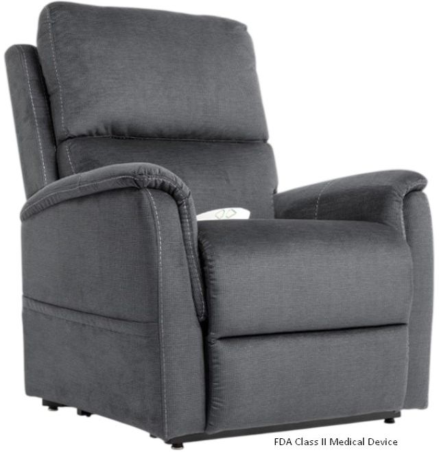 Mega Motion® Trio Mezzo Burbank Pewter Power Lift Recliner-4