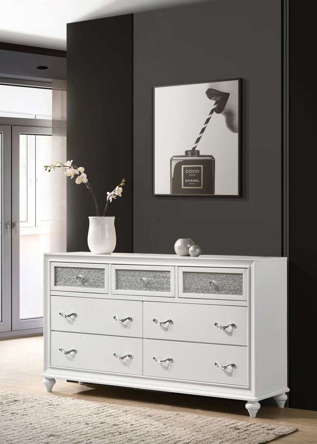 Coaster® Barzini White Dresser-4