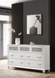 Coaster® Barzini White Dresser-4