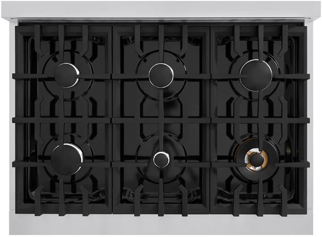 ZLINE Professional 36" Stainless Steel Gas Rangetop-2