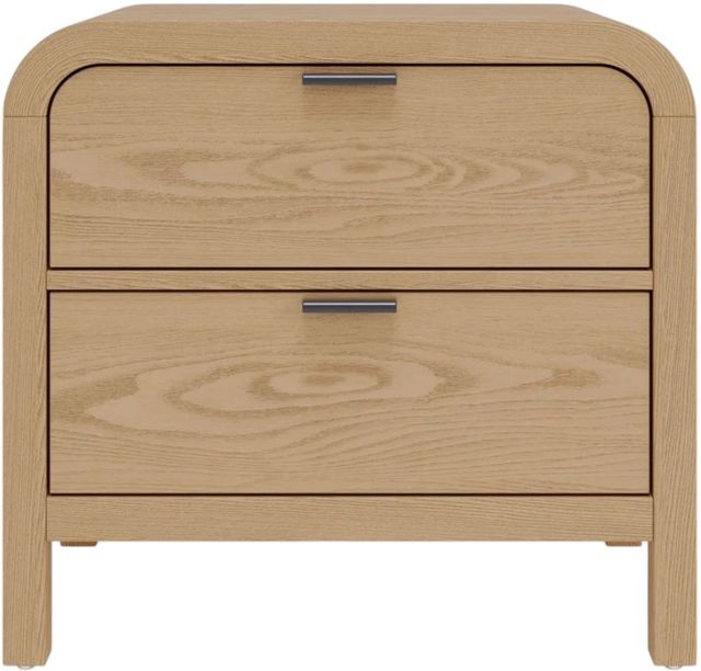 Modus Furniture Drake Timber 2-Drawer Nightstand-2