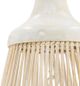 A & B Home Natural/White Candle Holder-2