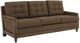 International Furniture Direct Xel-Ha II Dark Hay Brown/Brown Sofa-0