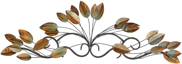 Deco Marche Brown 10" Leaf Wall Decor-0
