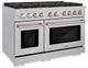 ZLINE 48" Satin Stainless Steel Pro Style Gas Range-1