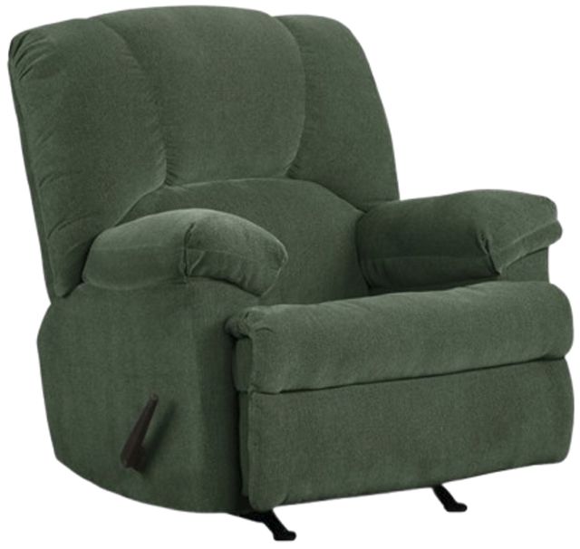American Wholesale Furniture Cassian Pine Green Manual Recliner-0